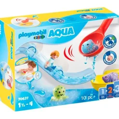 Playmobil 1.2.3 Diversión en la Pesca con Animales