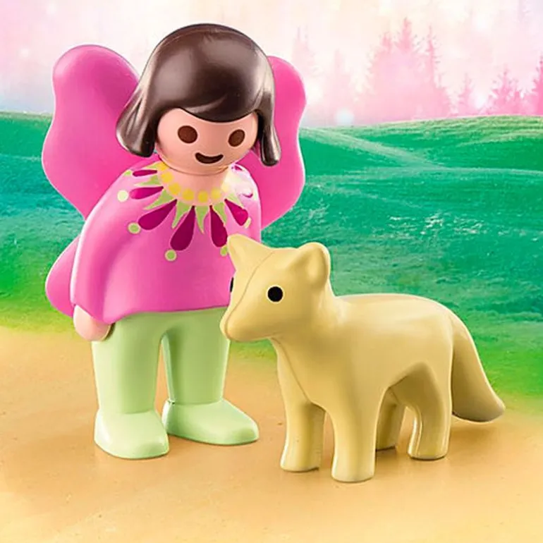 Playmobil 1.2.3 Hada con Zorro