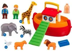 Playmobil 1.2.3 Maletín Arca de Noe