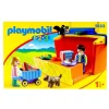 Playmobil 1.2.3 Mercado Maletín