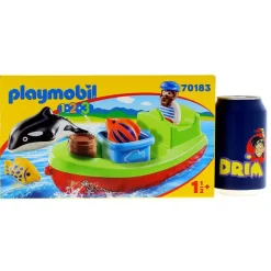 Playmobil 1.2.3 Pescador con Bote