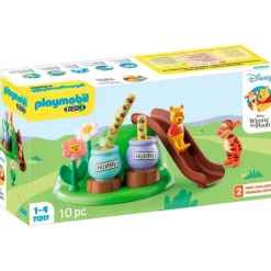 Playmobil 1.2.3 Winnie the Pooh Jardín Abejas