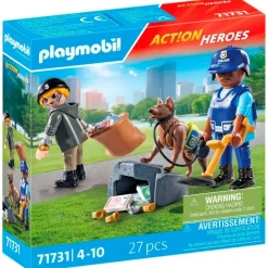 Playmobil Action Heroes Búsqueda Policial