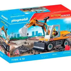 Playmobil Action Heroes Excavadora Grande