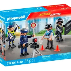 Playmobil Action Heroes Pack Figuras de Policía