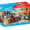 Playmobil Action Heroes Quad de Bomberos