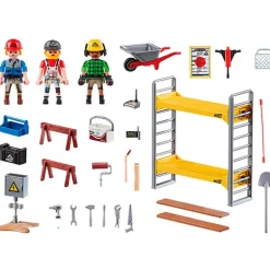 Playmobil Andamio con Obreros