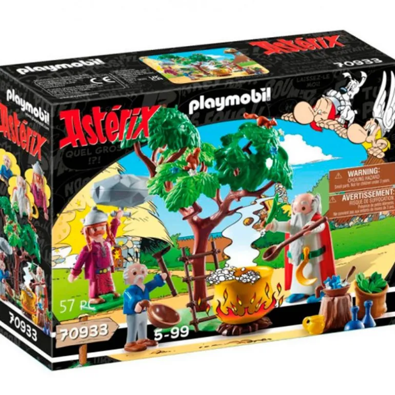 Playmobil Astérix Panorámix Caldero Poción Mágica