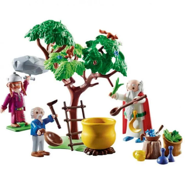 Playmobil Astérix Panorámix Caldero Poción Mágica