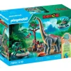 Playmobil Braquiosaurio con Aerodeslizador