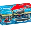 Playmobil City Action Caza Policial en el Agua