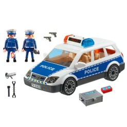 Playmobil City Action Coche de Policía con Luces y Sonido