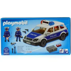 Playmobil City Action Coche de Policía con Luces y Sonido