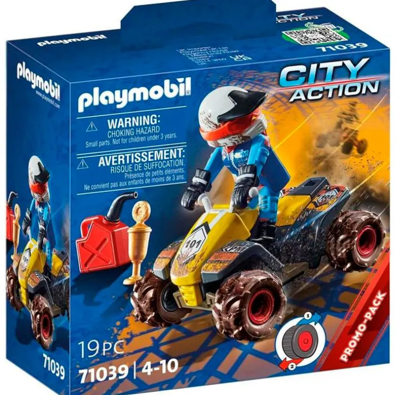Playmobil City Action Cuatrimoto Todo Terreno