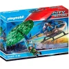 Playmobil City Action Helicóptero Paracaídas