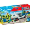 Playmobil City Action Limpieza con Coche Eléctrico