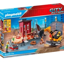 Playmobil City Action Mini Excavadora
