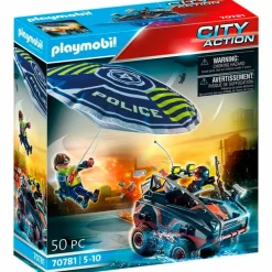 Playmobil City Action Paracaídas Persecución