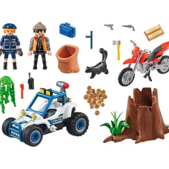 Playmobil City Action Policía Persecución Tesoro