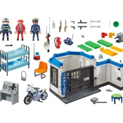 Playmobil City Action Policía: escape de prisión