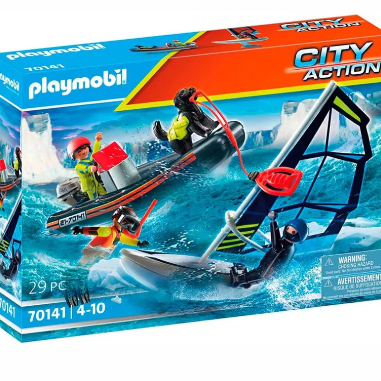 Playmobil City Action Rescate Polar con Bote