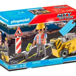 Playmobil City Action Trabajador de Construcción