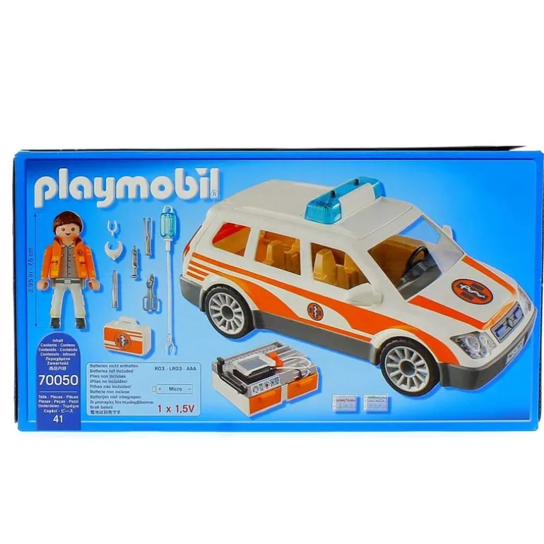 Playmobil City Life Coche de Emergencias Sirena