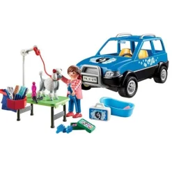 Playmobil City Life Coche Lavandería de Perros