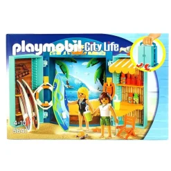 Playmobil City Life Cofre Tienda de Surf