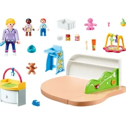 Playmobil City Life Habitación de Bebés