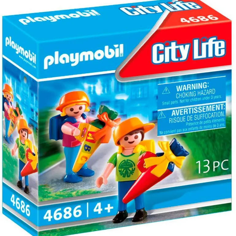 Playmobil City Life Niños Escolares