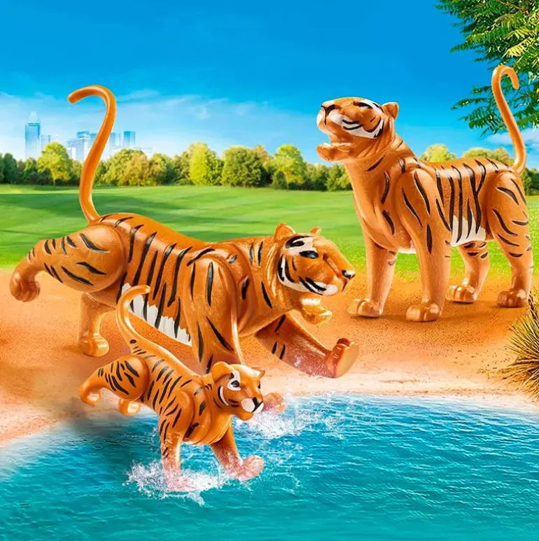 Playmobil City Life Tigres con Bebé