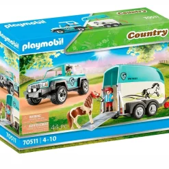 Playmobil Country Coche con Remolque para Poni