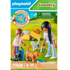 Playmobil Country Familia Gatos