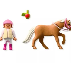 Playmobil Country Niña con Poni