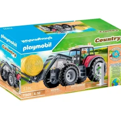 Playmobil Country Tractor Grande con Accesorios