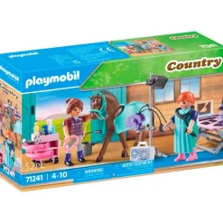Playmobil Country Veterinario de Caballos