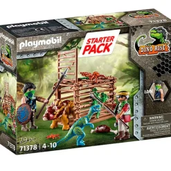 Playmobil Dino Rise Misión Liberar al Triceratops