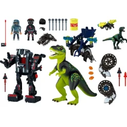 Playmobil Dino Rise T-Rex: Batalla de los Gigantes
