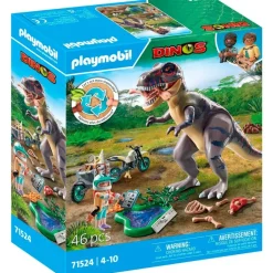 Playmobil Dinos T-Rex y Rastreador