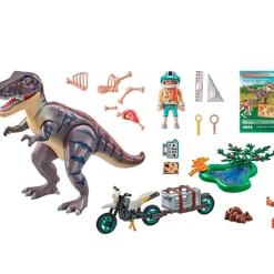 Playmobil Dinos T-Rex y Rastreador