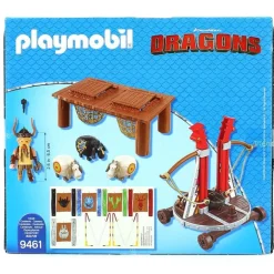 Playmobil Dragons Bocón con Lanzadera de Ovejas