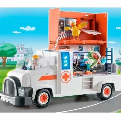Playmobil Duck on Call Camión Ambulancia