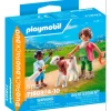 Playmobil Duo Granjero con Ternero