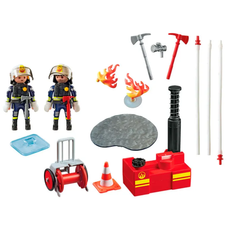 Playmobil Equipo de Bomberos