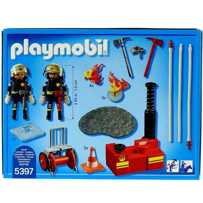 Playmobil Equipo de Bomberos