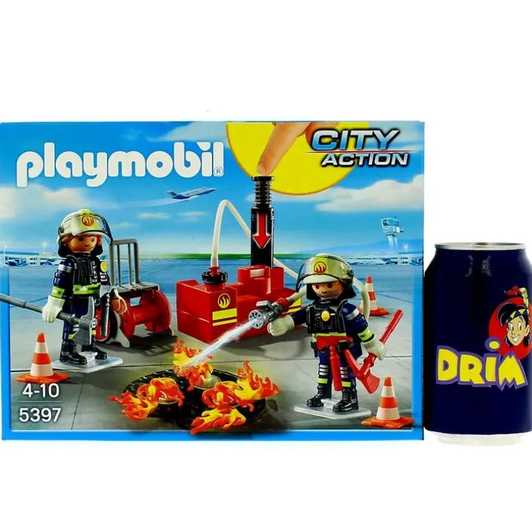 Playmobil Equipo de Bomberos