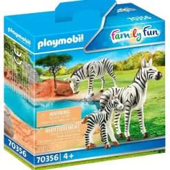 Playmobil Family Fun Cebras con Bebé