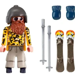 Playmobil Family Fun Esquiador con Snowblades