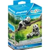 Playmobil Family Fun Pandas con Bebé